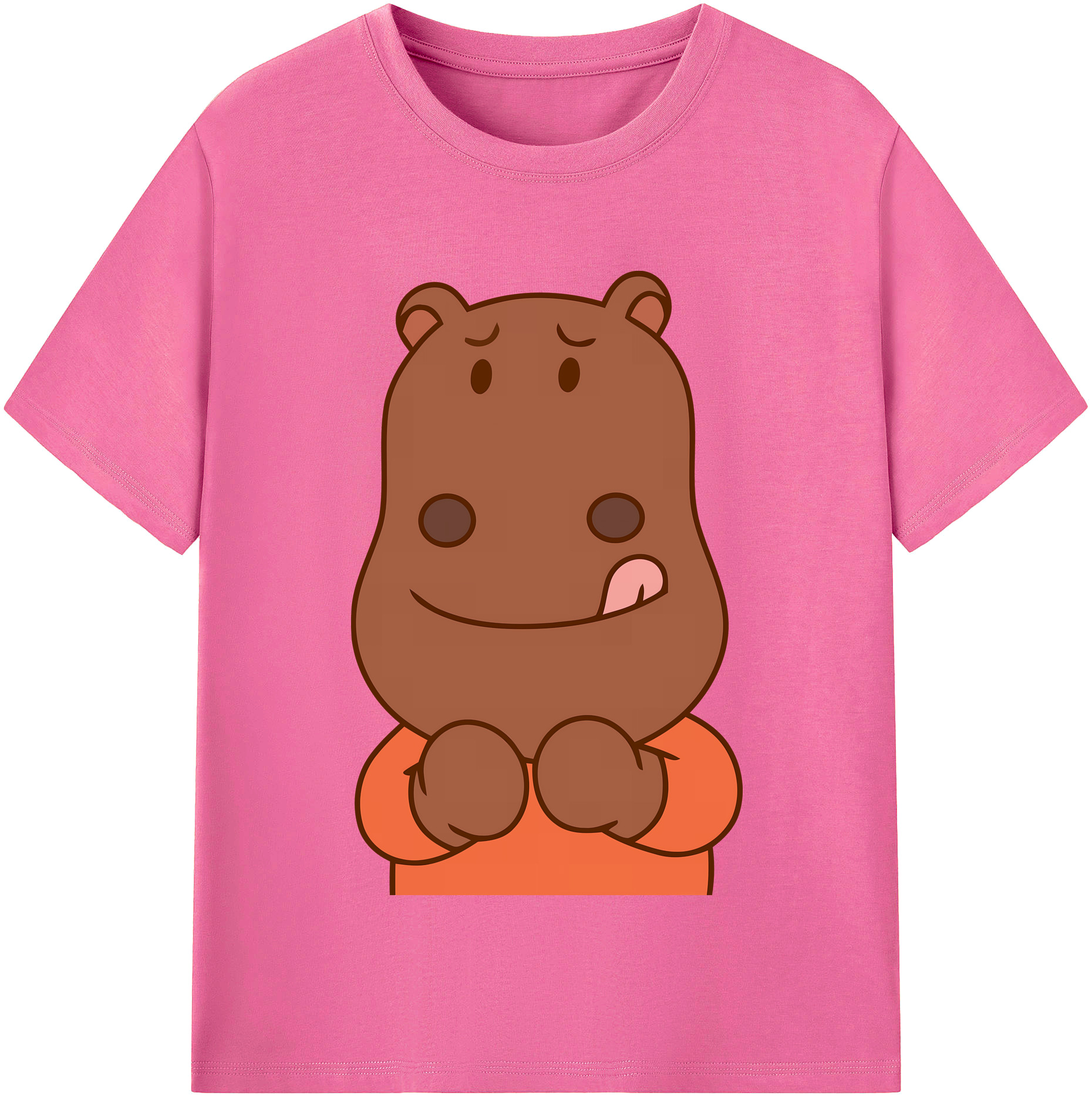 （画像用） アンパンマン Anpanman レディースカジュアルプリントTシャツ（綿100％）